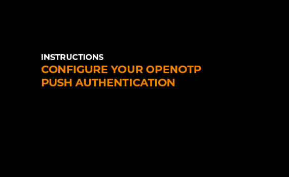 Configure openotp push authentication
