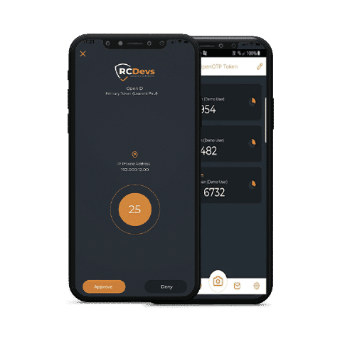 Jeton logiciel MFA RCDevs OpenOTP