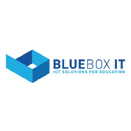 Boîte bleue informatique