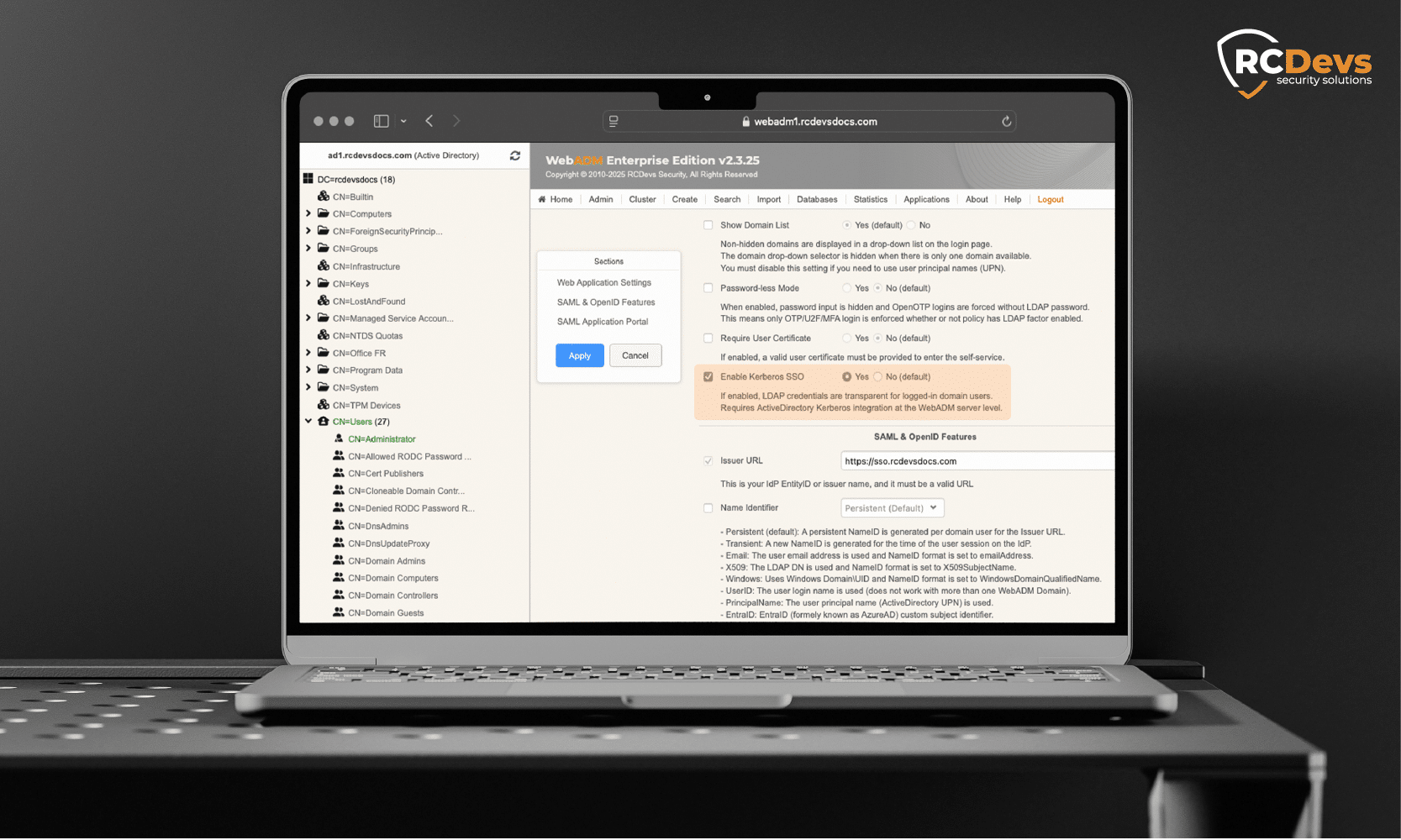 A Flexible Solution for Modern IAM Management - RCDevs Security