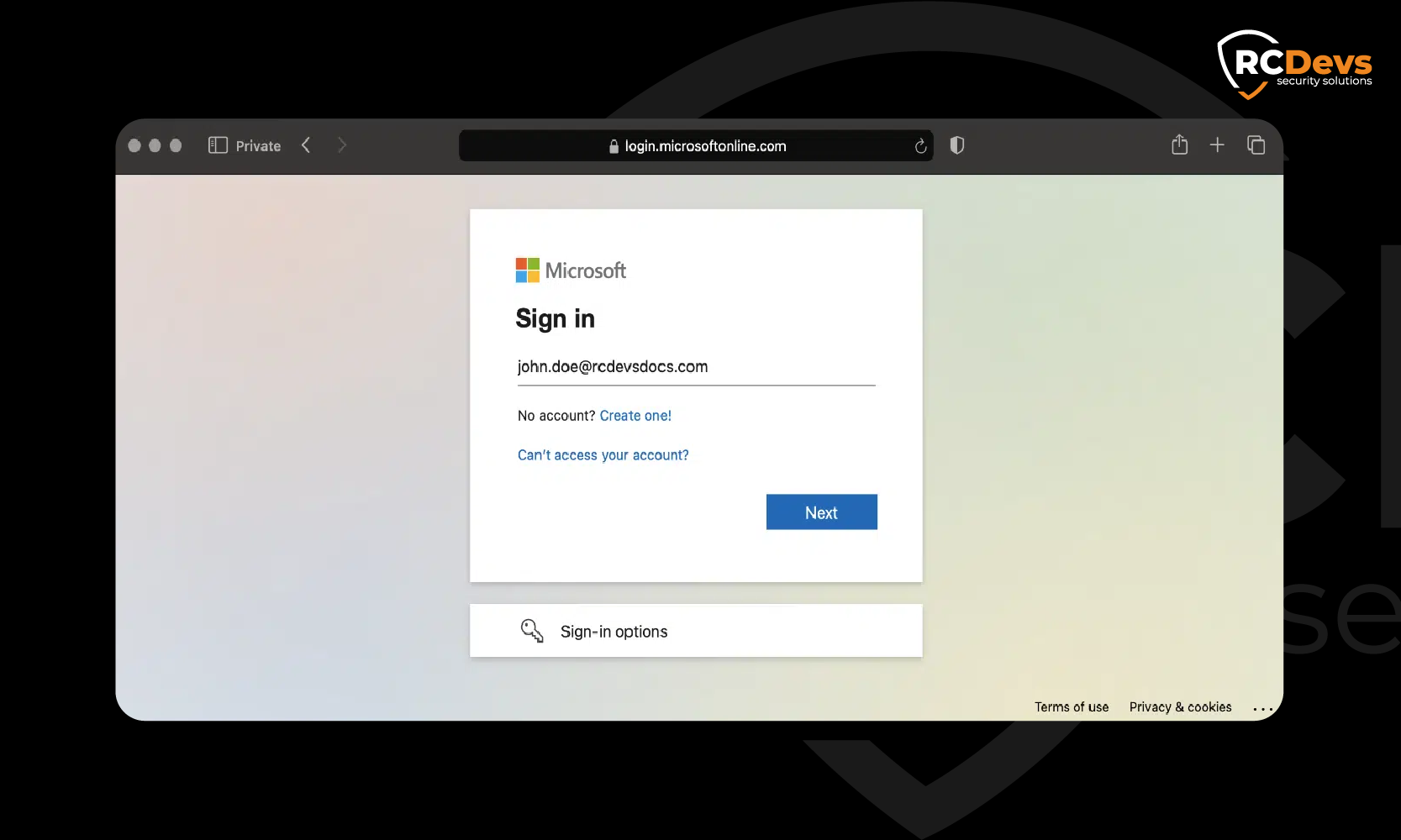 Entra ID EAM Integration with RCDevs IdP - RCDevs Security