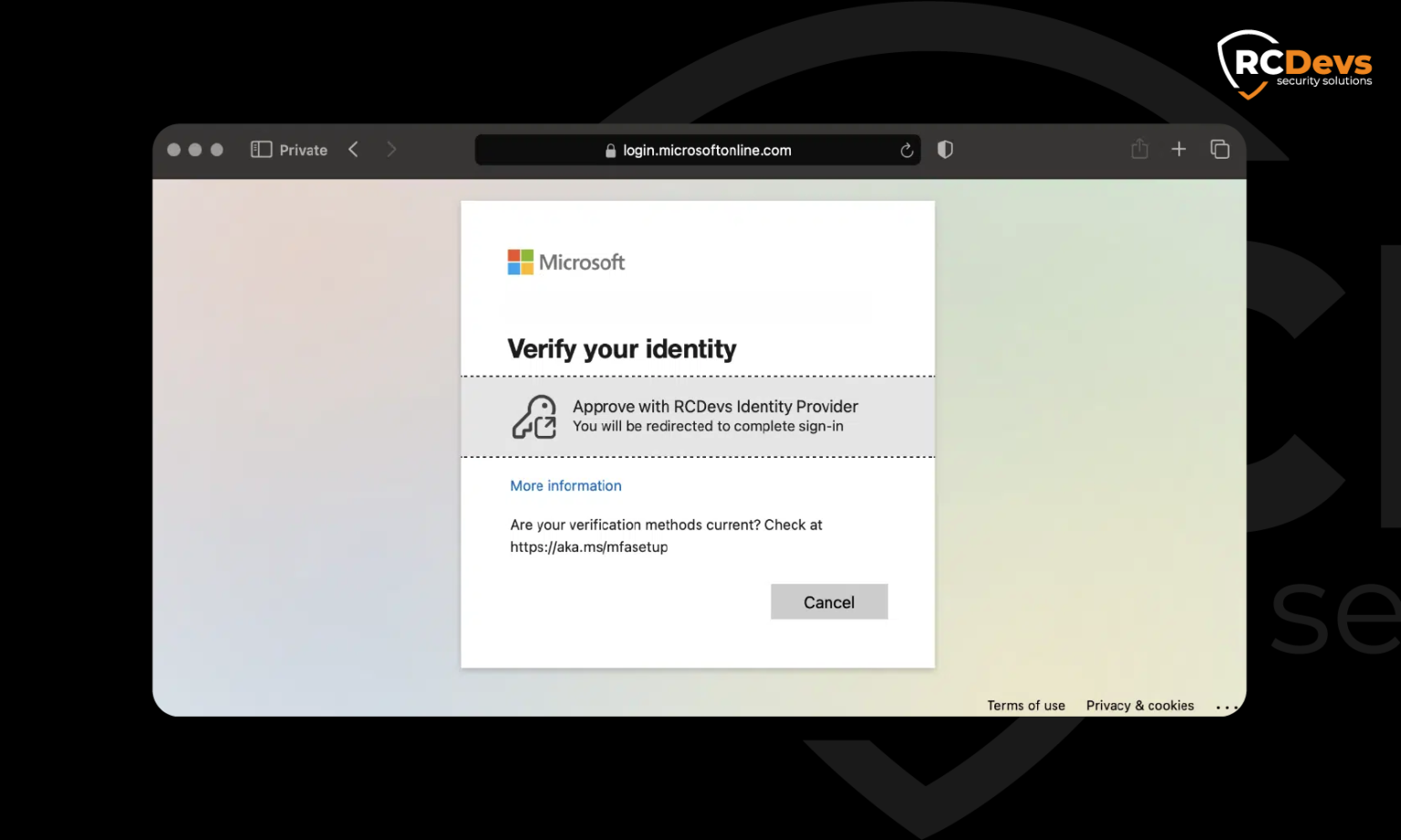 Entra ID EAM Integration with RCDevs IdP - RCDevs Security