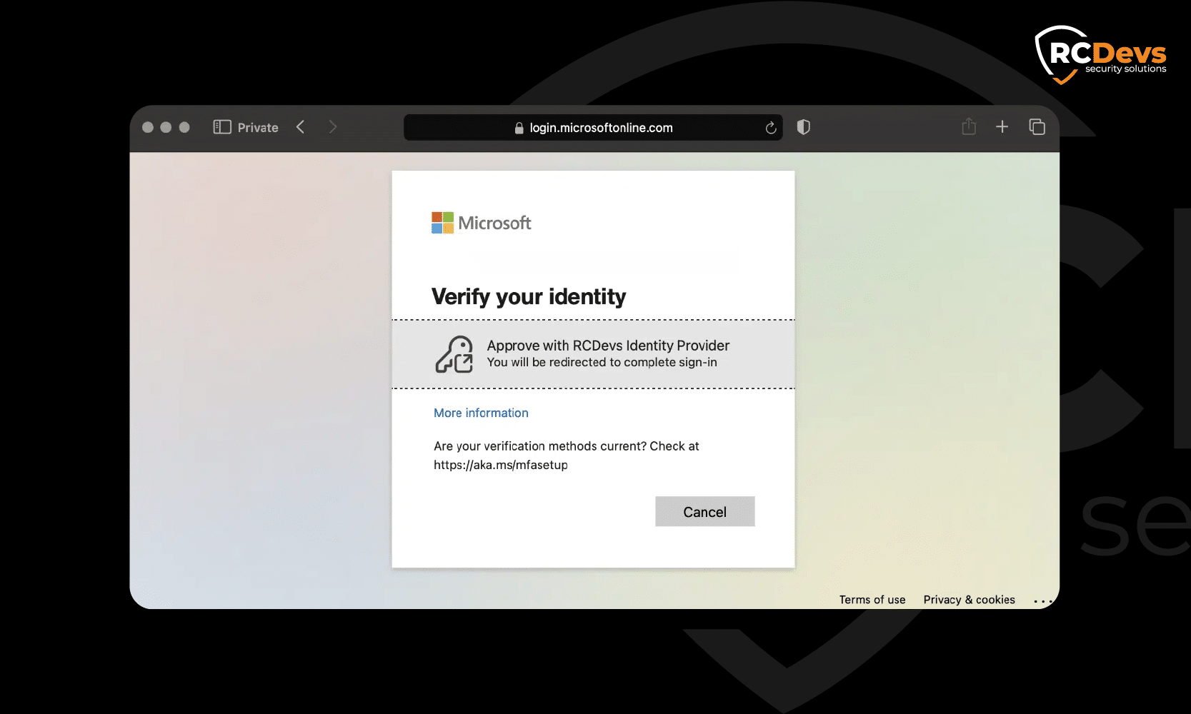 Entra ID EAM Integration with RCDevs IdP - RCDevs Security