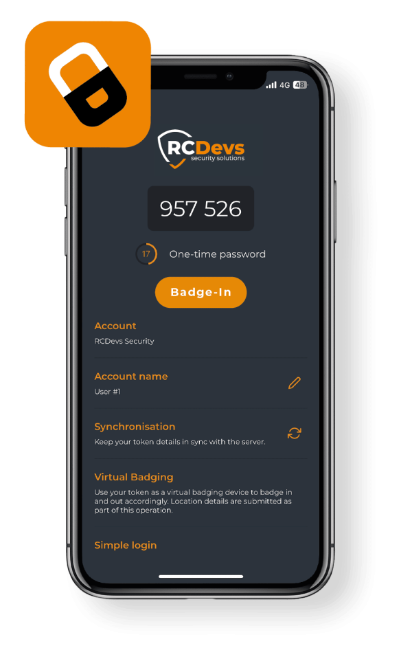 Free OpenOTP Token : Presence-based Logical Access and time clock for remote work