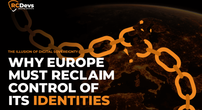 Infrastructure d'identité numérique décentralisée avec réseau d'authentification sécurisé protégeant la souveraineté européenne