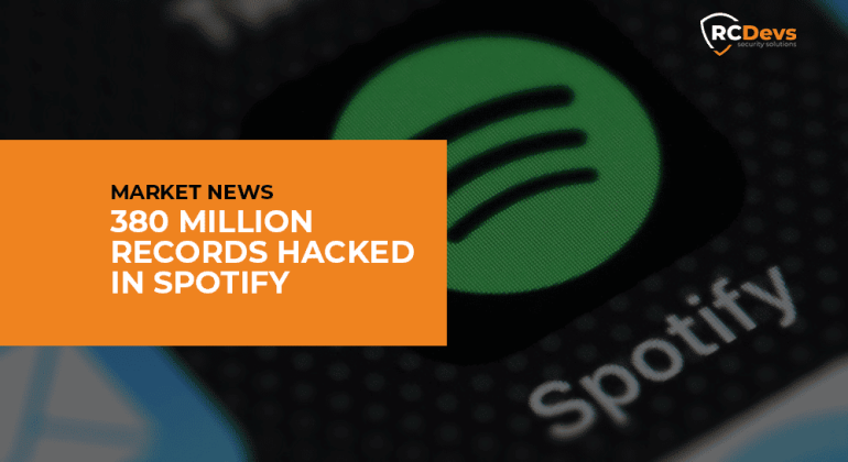 380 Million Records hacked in Spotify